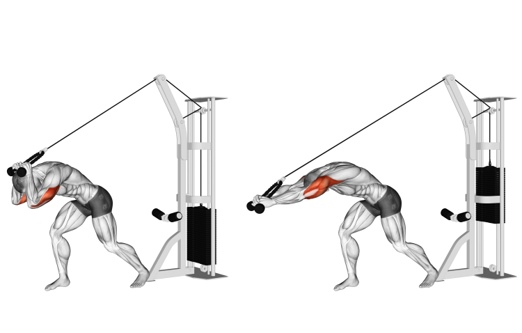 cable overhead extension with rope