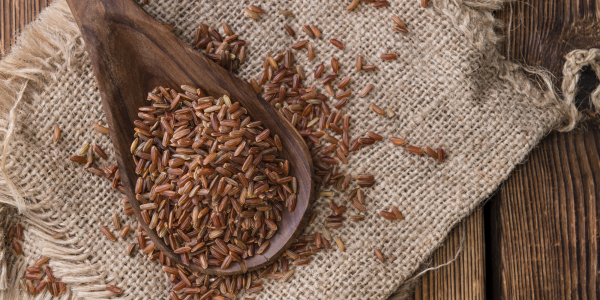 Brown rice boiled