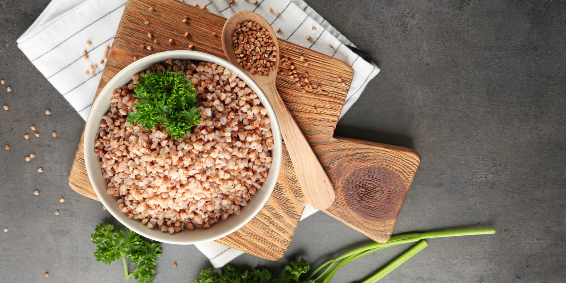 Buckwheat cooked