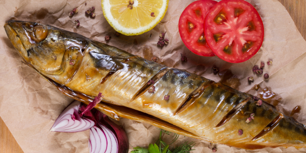 Mackerel roasted