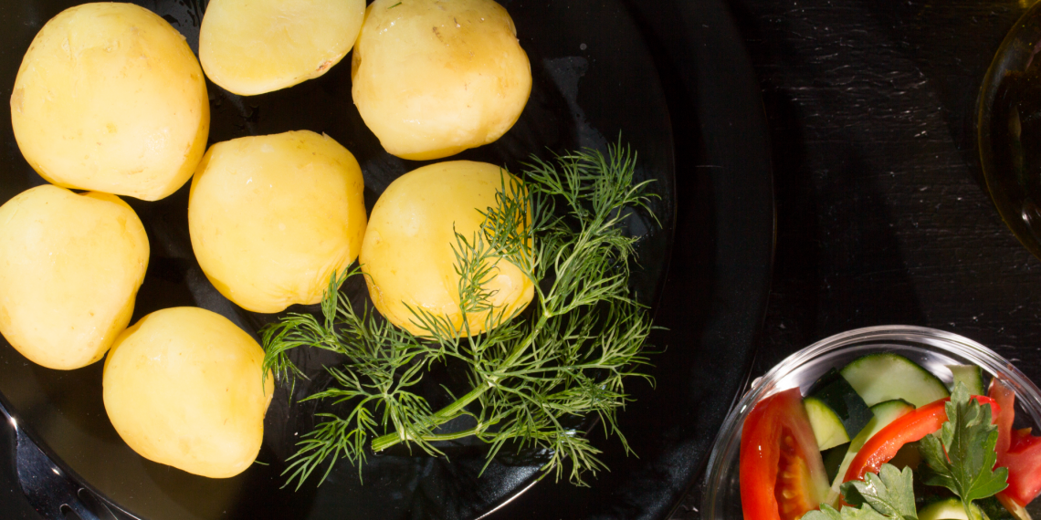 Potatoes boiled