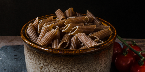 Pasta 100% whole wheat cooked