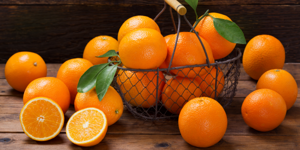 Raw oranges