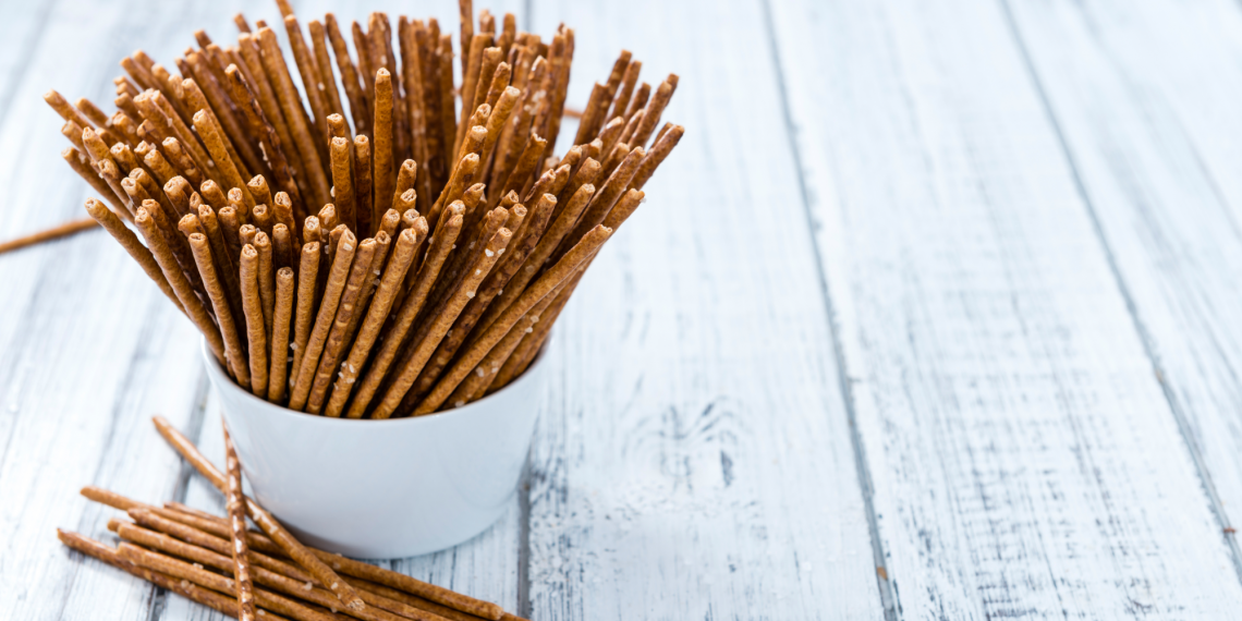 Whole wheat salted sticks