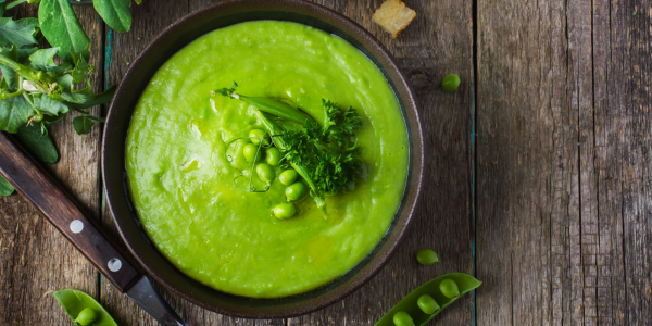 Pea beans mashed