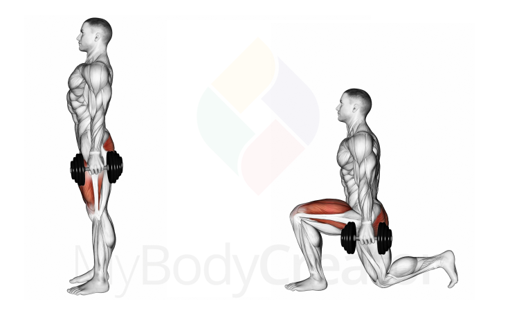 Dumbbell Lunge