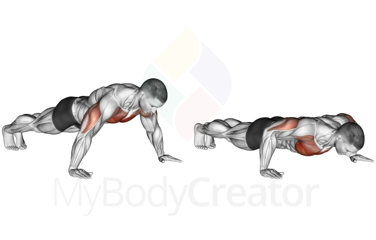 Wide Grip Push-ups