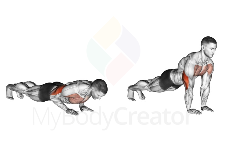 Close Grip Push-ups