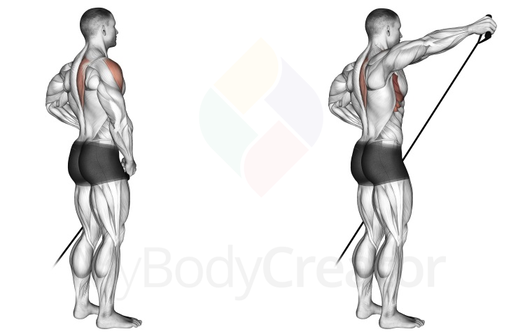 Band One Arm Forward Raise