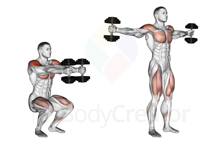 Dumbbell Iron Cross