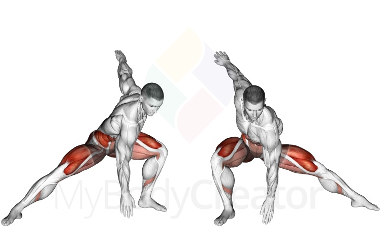 Stretching - Plyo Side Lunge Stretch