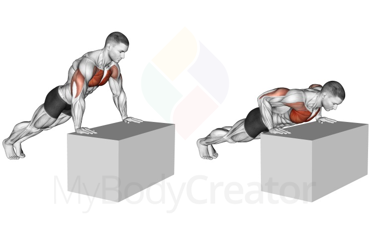 Incline Push-Ups